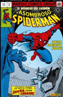 ASOMBROSO SPIDERMAN VOLUMEN 09 EL REGRESO DEL LADRON (182-202 USA) MARVEL GOLD [CARTONE]