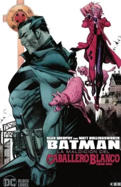 BATMAN: LA MALDICION DEL CABALLERO BLANCO Nº03 (3 DE 8) (EDICION BLACK LABEL) [GRAPA]
