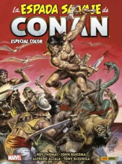 BIBLIOTECA CONAN: LA ESPADA SALVAJE DE CONAN ESPECIAL COLOR, MARVEL SUPER SPECIAL [CARTONE]