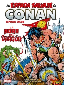 BIBLIOTECA CONAN: LA ESPADA SALVAJE DE CONAN ESPECIAL COLOR, LA HORA DEL DRAGON [CARTONE]