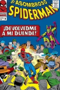 BIBLIOTECA MARVEL: ASOMBROSO SPIDERMAN Nº06 (1965 / 25-29 USA) [RUSTICA]