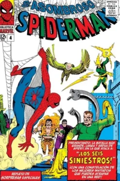 BIBLIOTECA MARVEL: ASOMBROSO SPIDERMAN Nº04 (1964-65 / 16-18 USA) [RUSTICA]