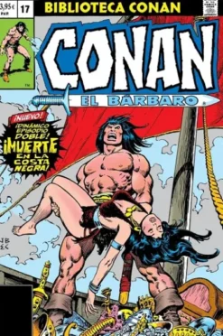 BIBLIOTECA MARVEL: CONAN EL BARBARO Nº17 (1979 / 96-101 USA ) [RUSTICA]