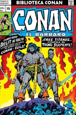 BIBLIOTECA MARVEL: CONAN EL BARBARO Nº15 (1978 / 83-88 USA) [RUSTICA]