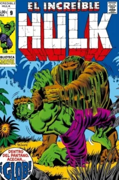 BIBLIOTECA MARVEL: EL INCREIBLE HULK Nº09 (1969 / 118-123 USA) [RUSTICA]