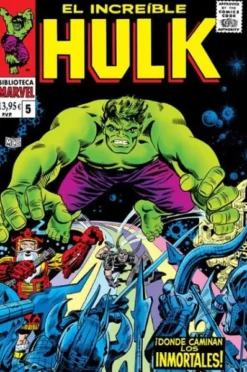 BIBLIOTECA MARVEL: EL INCREIBLE HULK Nº05 (1967-1968 / 93-101 USA) [RUSTICA]