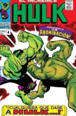 BIBLIOTECA MARVEL: EL INCREIBLE HULK Nº04 (1966-1967 / 82-92 USA) [RUSTICA]