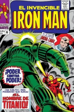 BIBLIOTECA MARVEL: EL INVENCIBLE IRON MAN Nº06 (1967 / 86-94 USA) [RUSTICA]