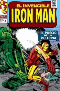 BIBLIOTECA MARVEL: EL INVENCIBLE IRON MAN Nº04 (1965-66 / 67-76 USA) [RUSTICA]