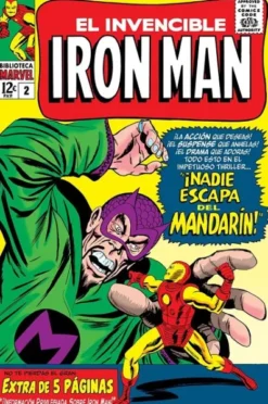BIBLIOTECA MARVEL: EL INVENCIBLE IRON MAN Nº02 (1963-1964 / 48-56 USA) [RUSTICA]
