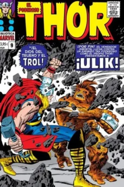 BIBLIOTECA MARVEL: EL PODEROSO THOR Nº09 (1967 / 137-141 USA) [RUSTICA]