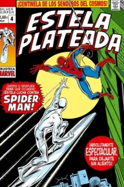 BIBLIOTECA MARVEL: ESTELA PLATEADA Nº04 (1970 / 12-18 USA) [RUSTICA]