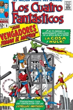 BIBLIOTECA MARVEL: LOS 4 FANTASTICOS Nº05 (1963-1964 / 21-26 USA) [RUSTICA]