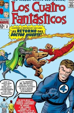 BIBLIOTECA MARVEL: LOS 4 FANTASTICOS Nº02 (1962-1963 / 6-11 USA) [RUSTICA]