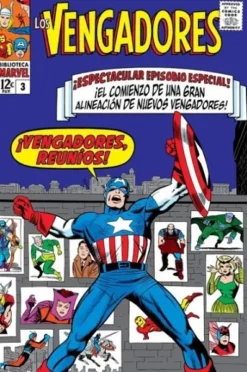 BIBLIOTECA MARVEL: LOS VENGADORES VOL.03 (1965 / 13-18 USA) [RUSTICA]