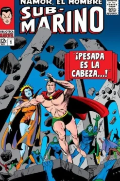 BIBLIOTECA MARVEL: NAMOR EL HOMBRE SUBMARINO Nº01 (1965-66 / 70-79 USA) [RUSTICA]
