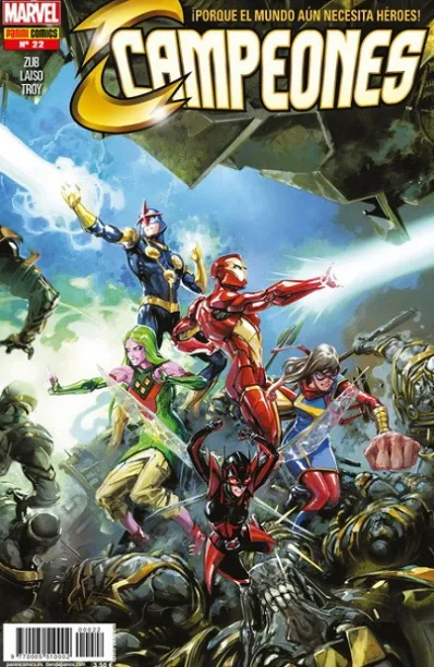CAMPEONES Nº22 (MARVEL LEGACY)