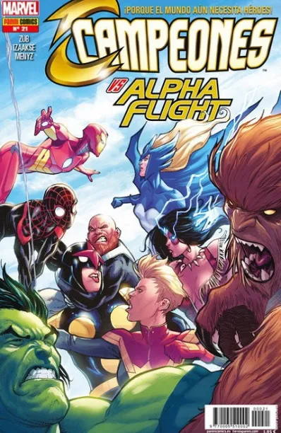 CAMPEONES Nº21 (MARVEL LEGACY)