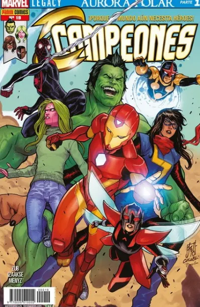 CAMPEONES Nº19 (MARVEL LEGACY)
