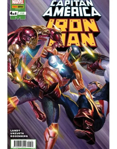 CAPITAN AMERICA / IRONMAN Nº04 (4 DE 5) / Nº135