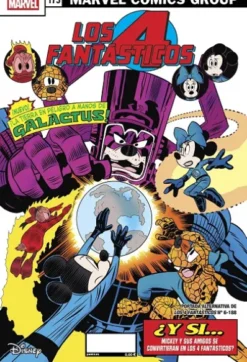4 FANTASTICOS Nº188 / Nº06 (PORTADA ALTERNATIVA DISNEY) [GRAPA]