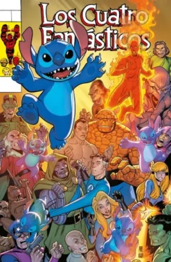 4 FANTASTICOS Nº186 / Nº04 (PORTADA ALTERNATIVA STITCH) [GRAPA]