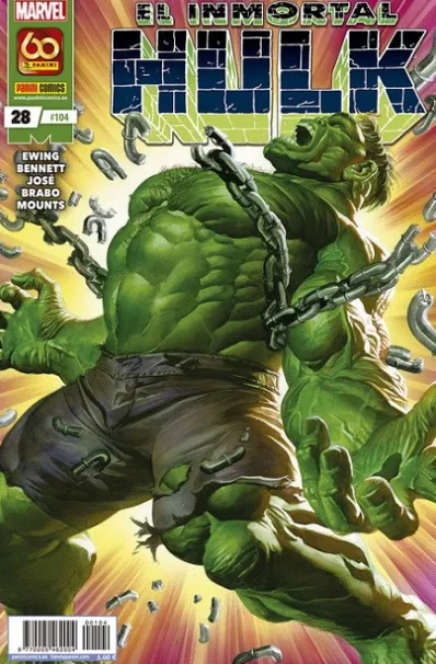 INMORTAL HULK Nº28 / Nº104