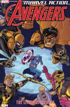 MARVEL ACTION: LOS VENGADORES VOLUMEN 4 LA PESADILLA VIVIENTE [CARTONE]