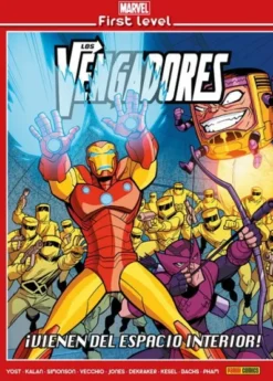 MARVEL FIRST LEVEL VOL.12: LOS VENGADORES: ¡VIENEN DEL ESPACIO INTERIOR! [CARTONE]