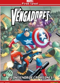 MARVEL FIRST LEVEL VOL.06: LOS VENGADORES ¡CONTIENDA DE CAMPEONES! [CARTONE]