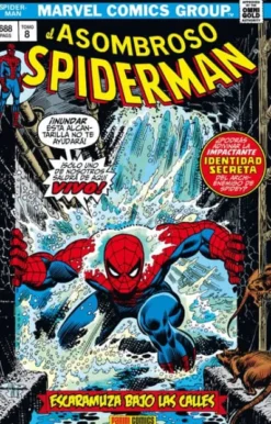 MARVEL GOLD: ASOMBROSO SPIDERMAN VOL.08, ESCARAMUZA BAJO LAS CALLES (151-181 USA) [CARTONE]