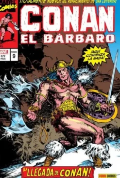 MARVEL GOLD: CONAN EL BARBARO VOL.09, (LA ETAPA MARVEL ORIGINAL) [CARTONE]