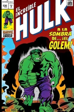 MARVEL GOLD: EL INCREIBLE HULK VOL.03, A LA SOMBRA DE... ¡EL GOLEM![CARTONE]