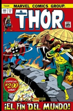 MARVEL GOLD: PODEROSO THOR VOL.05, ¡EL FIN DEL MUNDO! (184-209 USA) [CARTONE]