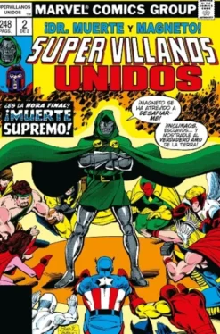 MARVEL LIMITED EDITION TPB: SUPERVILLANOS UNIDOS GIANT SIZE Nº02 (2 DE 2) [RUSTICA]