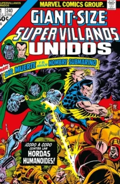 MARVEL LIMITED EDITION TPB: SUPERVILLANOS UNIDOS GIANT SIZE Nº01 (1 DE 2) [RUSTICA]