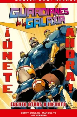 MARVEL NOW! DELUXE: GUARDIANES DE LA GALAXIA DE GERRY DUGGAN VOL.02, CUENTA ATRAS A INFINITO [CARTONE]