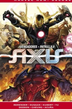 MARVEL NOW! DELUXE: IMPOSIBLES VENGADORES VOL.03, AXIS [CARTONE]