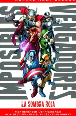 MARVEL NOW! DELUXE: IMPOSIBLES VENGADORES VOL.01, LA SOMBRA ROJA [CARTONE]