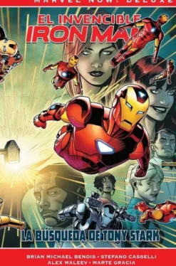 MARVEL NOW! DELUXE: INVENCIBLE IRON MAN VOL.05, LA BUSQUEDA DE TONY STARK [CARTONE]