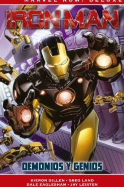 MARVEL NOW! DELUXE: IRON MAN VOL.01, DEMONIOS Y GENIOS [CARTONE]