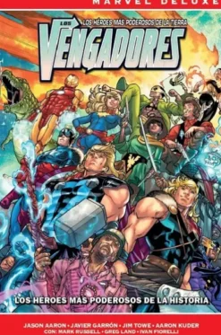 MARVEL NOW! DELUXE: LOS VENGADORES DE JASON AARON VOL.07, LOS HEROES MAS PODEROSOS DE LA HISTORIA [CARTONE]