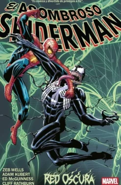 MARVEL PREMIERE: EL ASOMBROSO SPIDERMAN DE ZEB WELLS Nº04, RED OSCURA [RUSTICA]