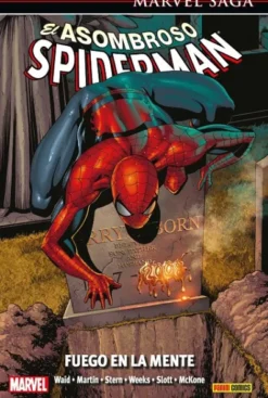 MARVEL SAGA: ASOMBROSO SPIDERMAN VOL.19, FUEGO EN LA MENTE [CARTONE]