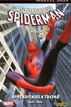 MARVEL SAGA: ASOMBROSO SPIDERMAN VOL.45, APRENDIENDO A TREPAR [CARTONE]