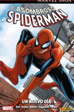 MARVEL SAGA: ASOMBROSO SPIDERMAN VOL.14, UN NUEVO DIA [CARTONE]
