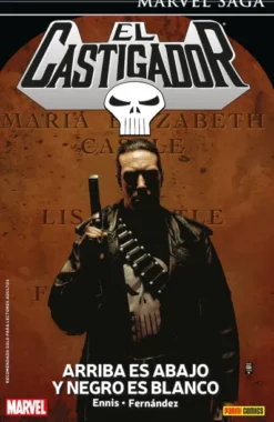 MARVEL SAGA: EL CASTIGADOR VOL.05, ARRIBA ES ABAJO Y NEGRO ES BLANCO [CARTONE]