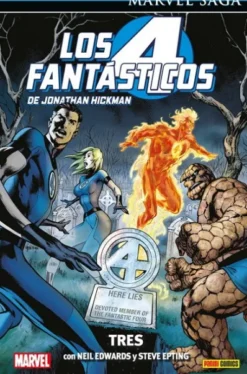 MARVEL SAGA: LOS 4 FANTASTICOS DE JONATHAN HICKMAN VOL.03, TRES [CARTONE]
