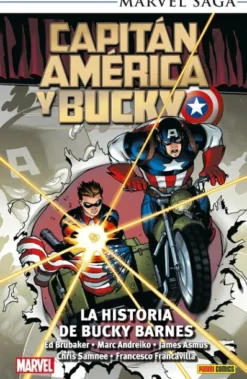 MARVEL SAGA TPB: CAPITAN AMERICA, LA HISTORIA DE BUCKY BARNES [RUSTICA]