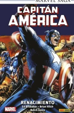 MARVEL SAGA TPB: CAPITAN AMERICA VOL.10, RENACIMIENTO [RUSTICA]